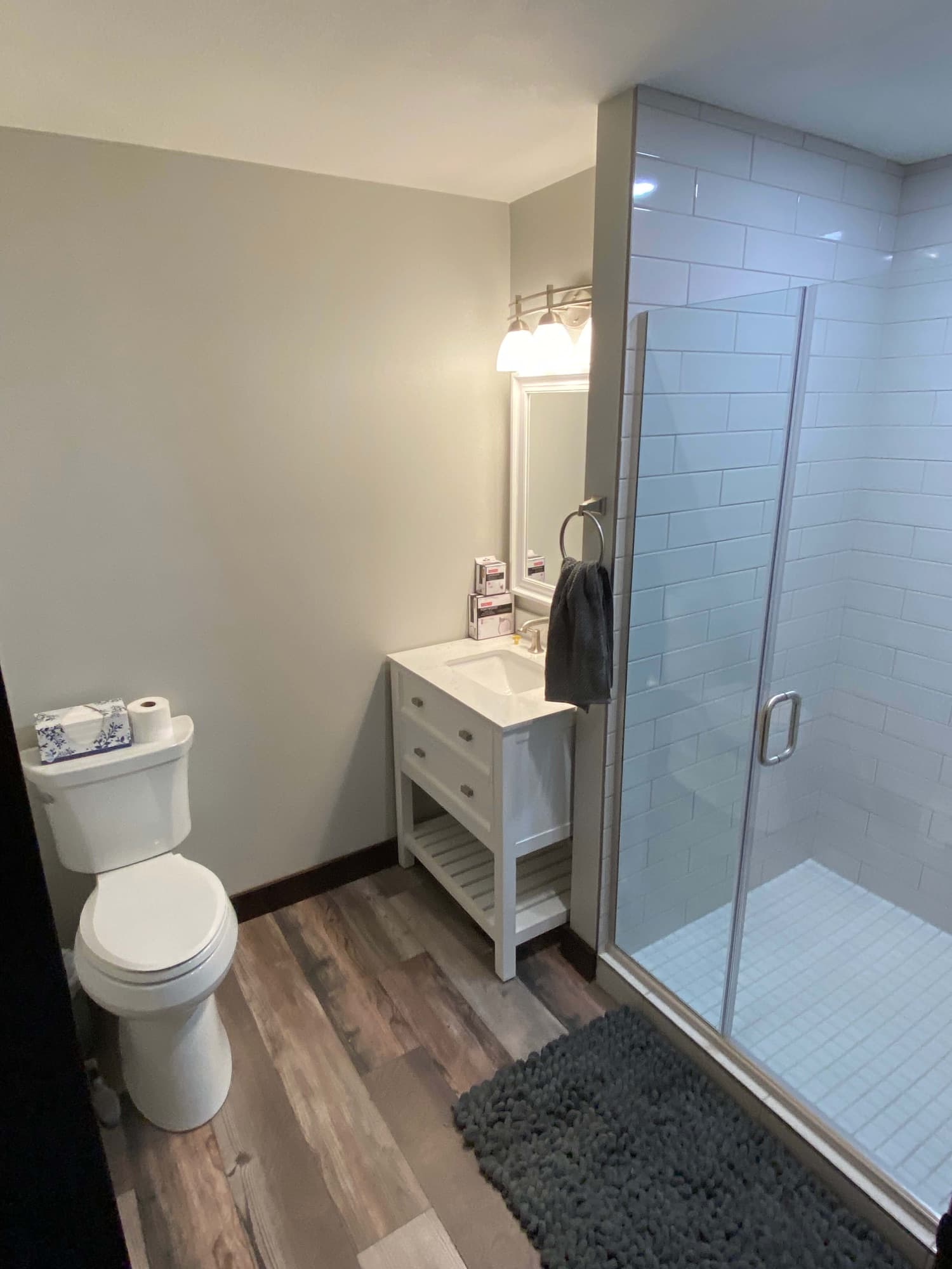 Sink and faucet installed by Andrews Plumbing